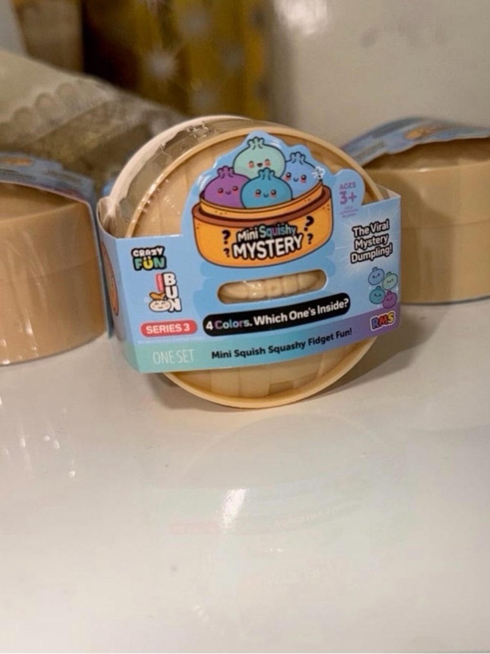 Crazy Fun Mini Mystery Squishy Dumpling - BRAND NEW
